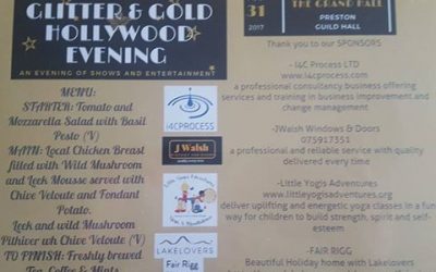 Proud to sponsor the COPGC Grand Ball tonight at the Preston Guild Hall.